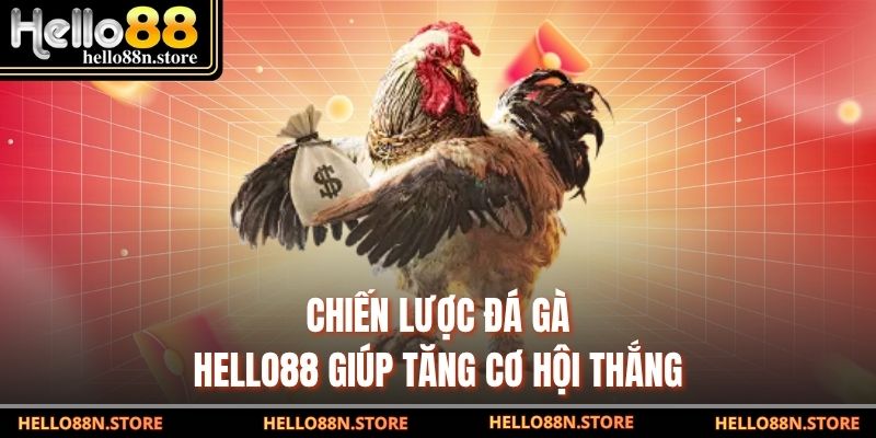 Chiến lược đá gà Hello88 giúp tăng cơ hội thắng