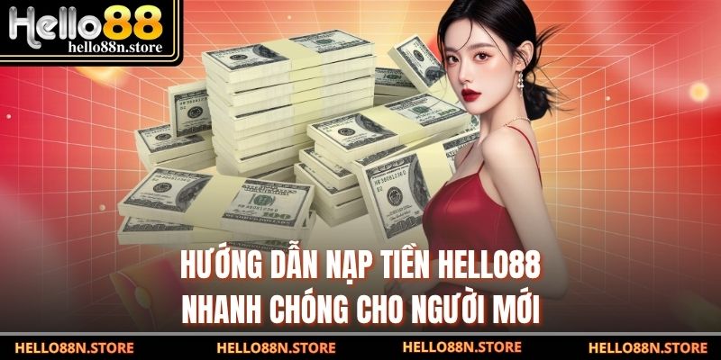 Hướng dẫn nạp tiền Hello88 nhanh chóng cho người mới