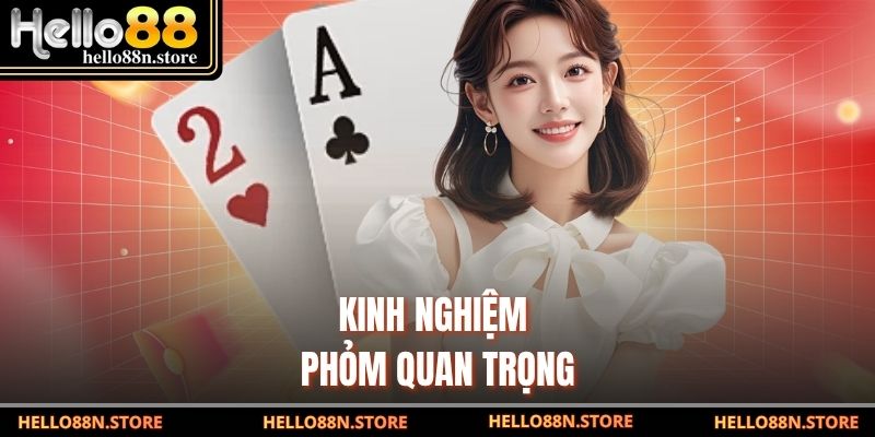 Kinh nghiệm phỏm quan trọng